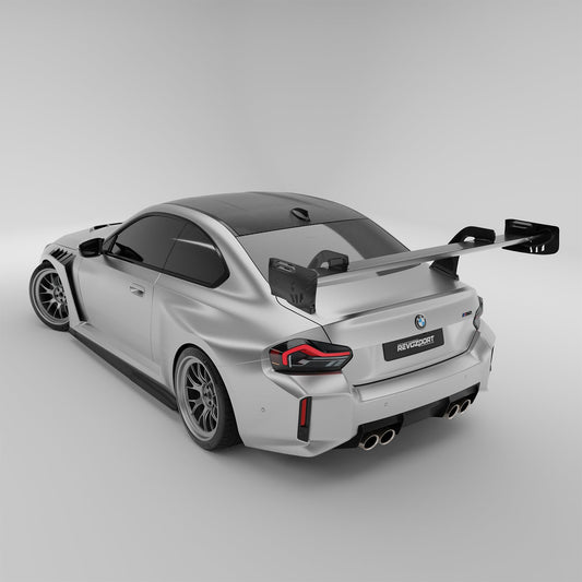 Revozport BMW M2 G87 Carbon Fiber SPA300 Race Rear Wing
