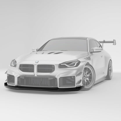 Revozport BMW M2 G87 Carbon Fibre Aero Splitter & Air Dam