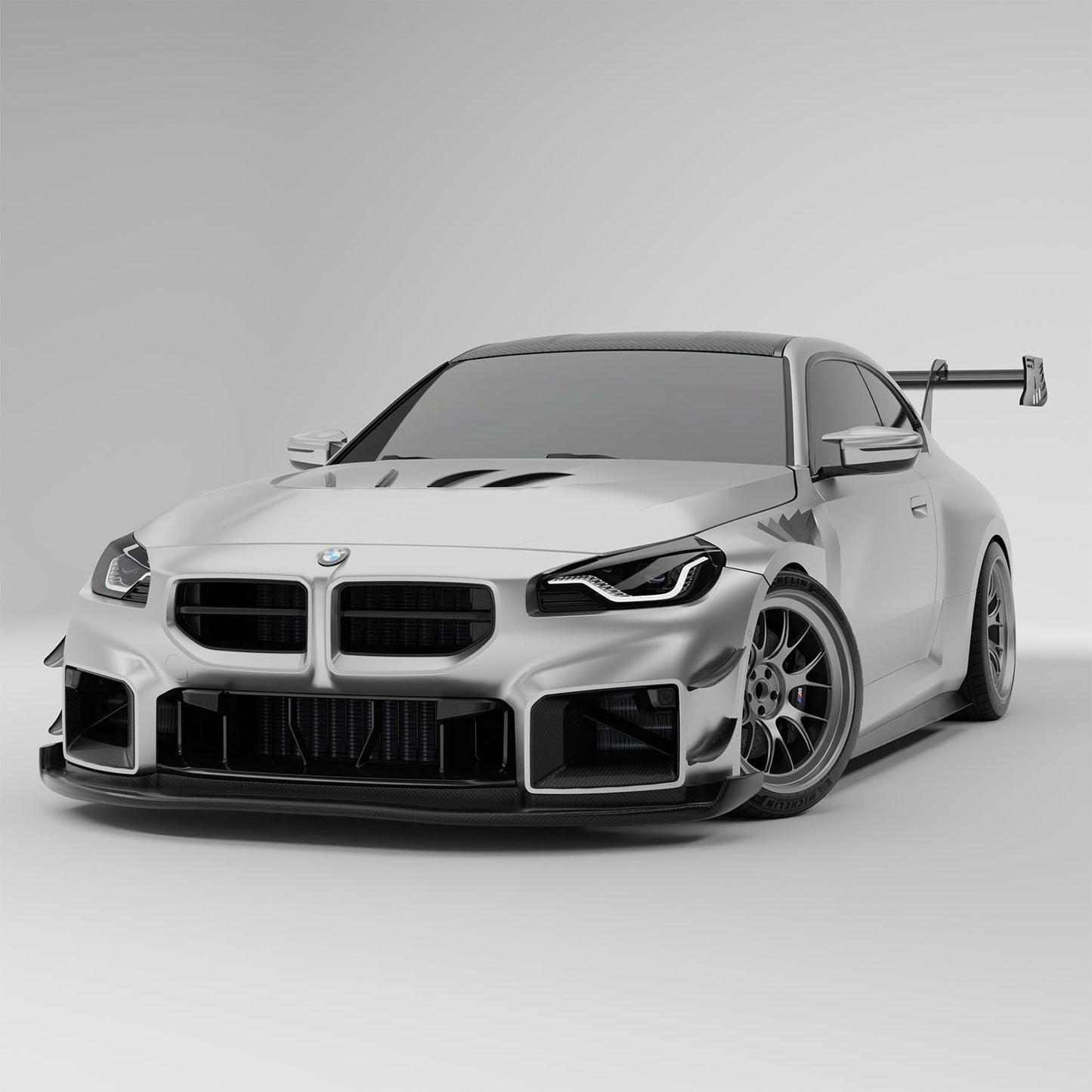 Revozport BMW M2 G87 Carbon Fibre Aero Splitter & Air Dam