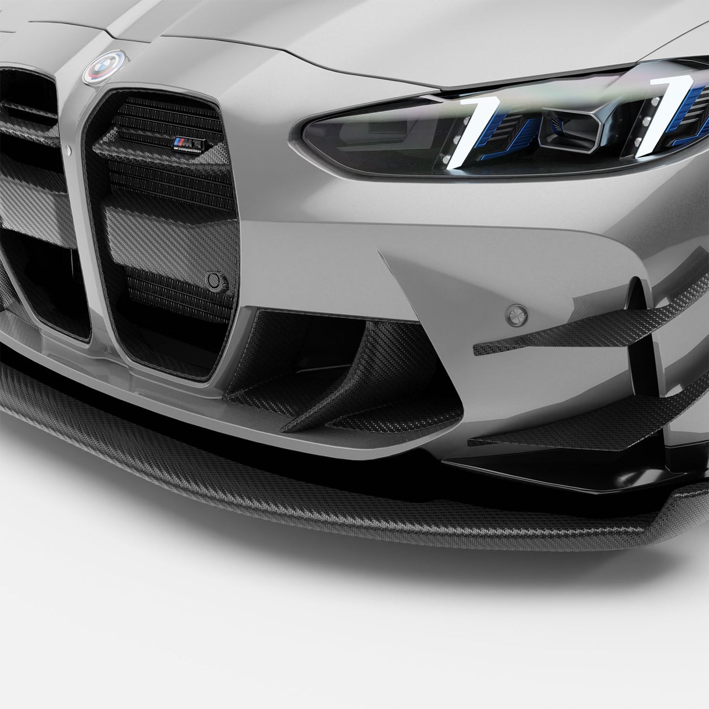 Revozport BMW M3 G80 Carbon Fibre Front Bumper Inlets