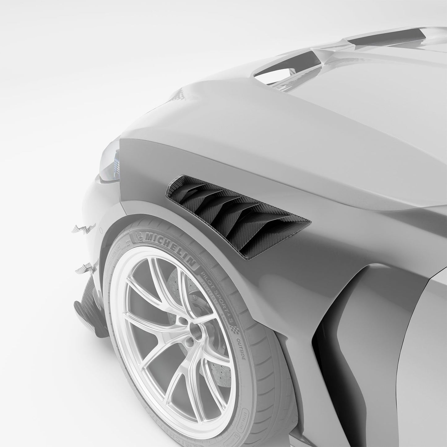Revozport BMW M3 G80 Carbon Fibre Front Fenders