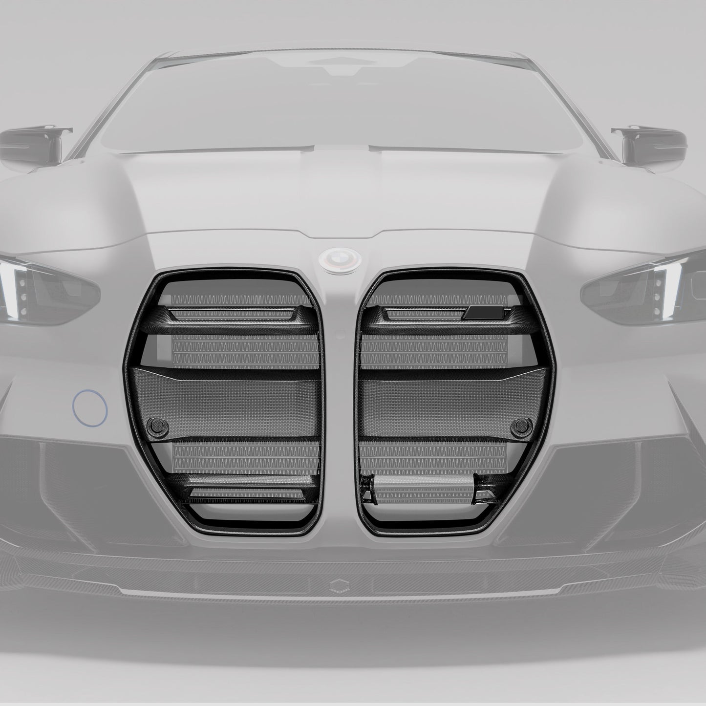 Revozport Carbon Fiber Grille for BMW M3 G80 with ACC