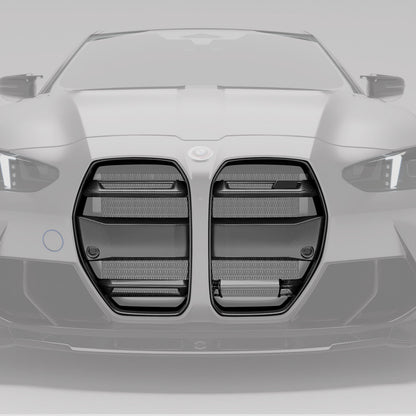 Revozport Carbon Fiber Grille for BMW M3 G80 with ACC