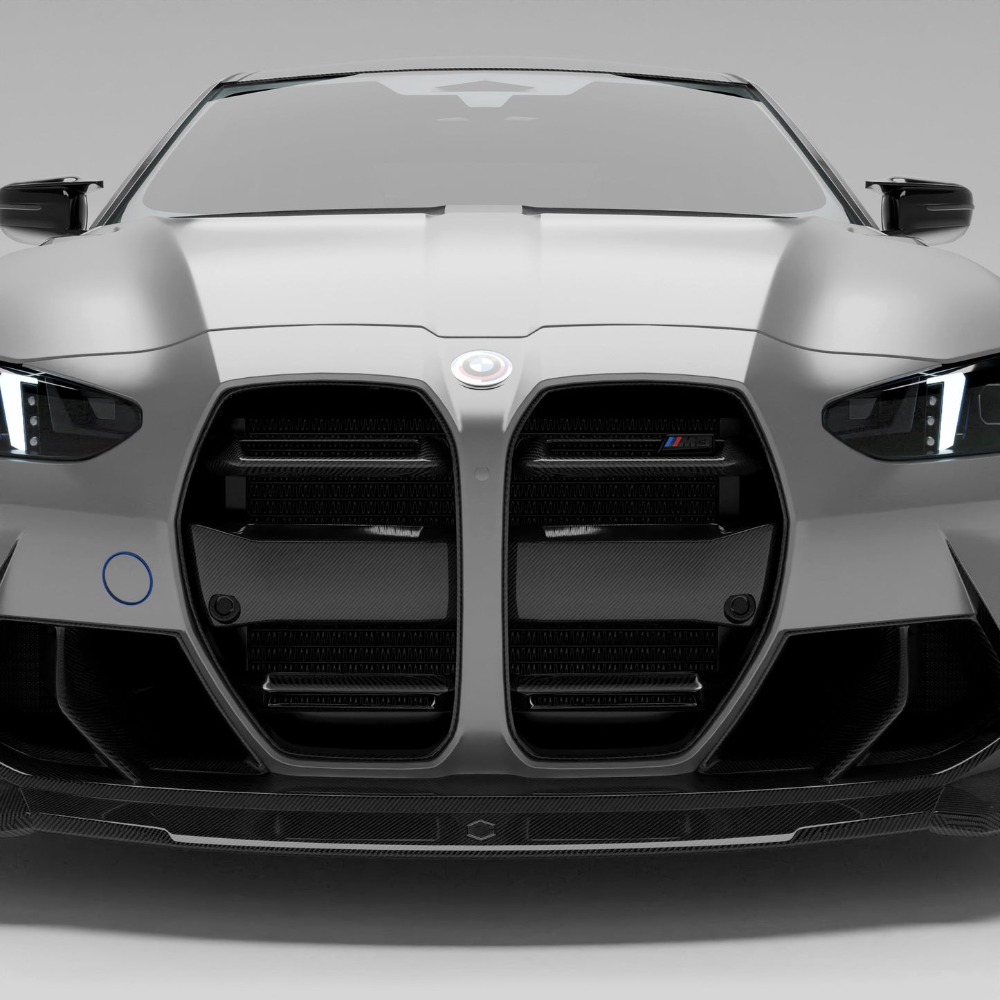 Revozport Carbon Fiber Front Grille for BMW M3 G80 (No ACC)