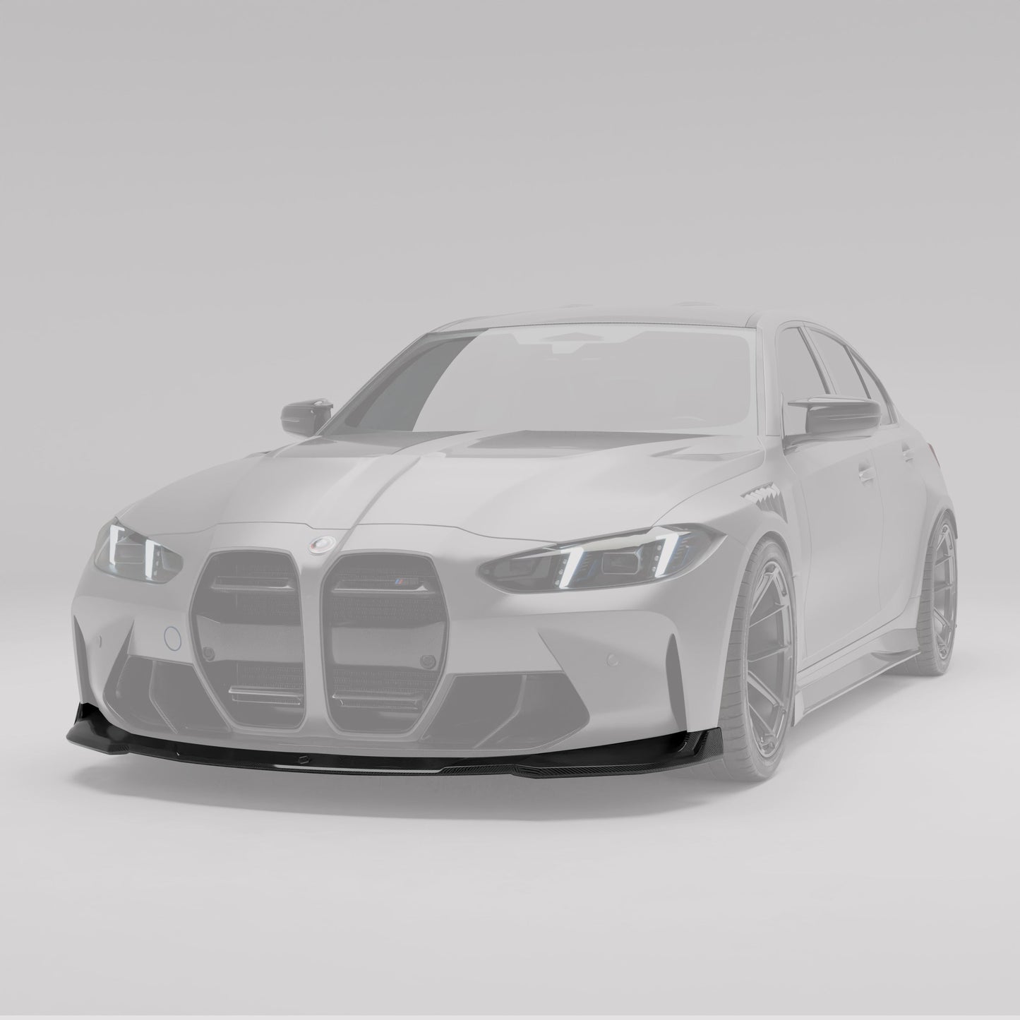 Revozport Carbon Fibre Front Lip for BMW M3 G80 | Aero Splitter