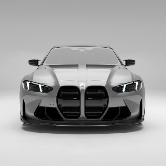 Revozport Carbon Fibre Front Trim for BMW M3 G80 | Splitter
