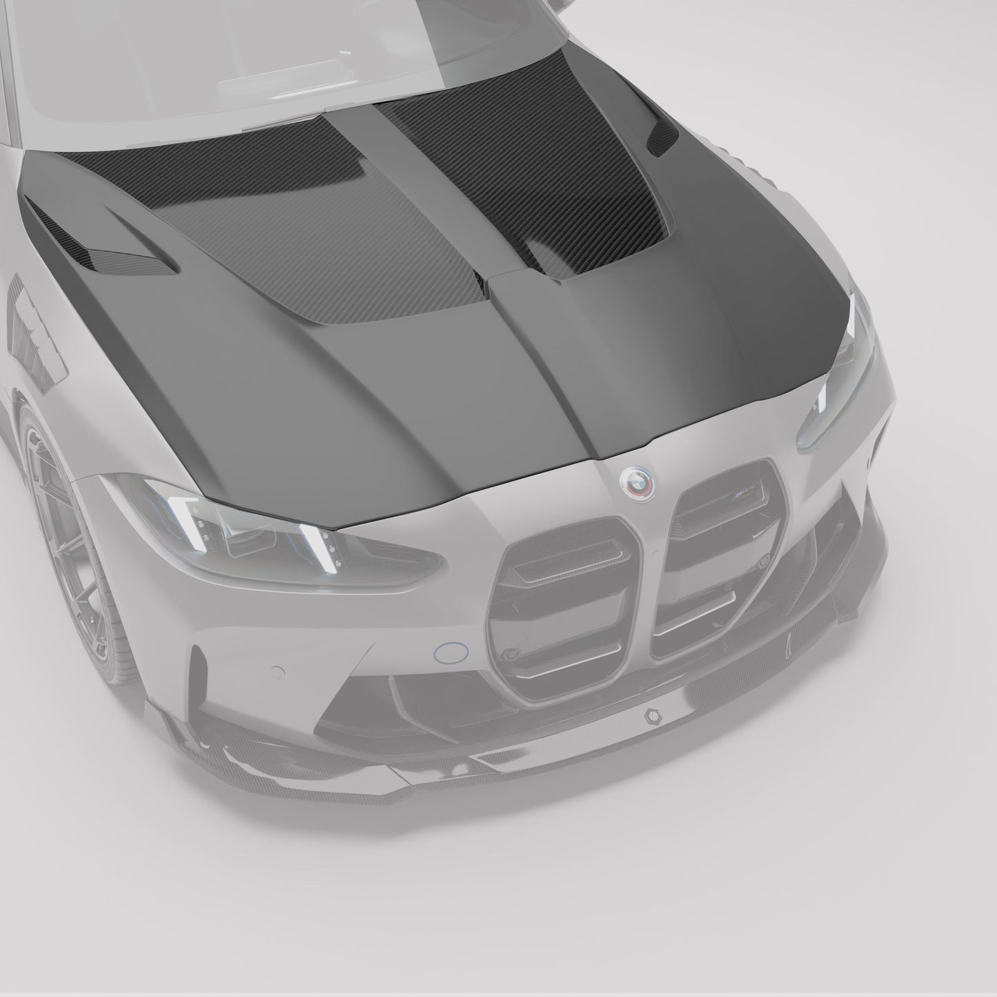 Revozport Carbon Fibre Hood for BMW M3 G80 | Weight Reduction