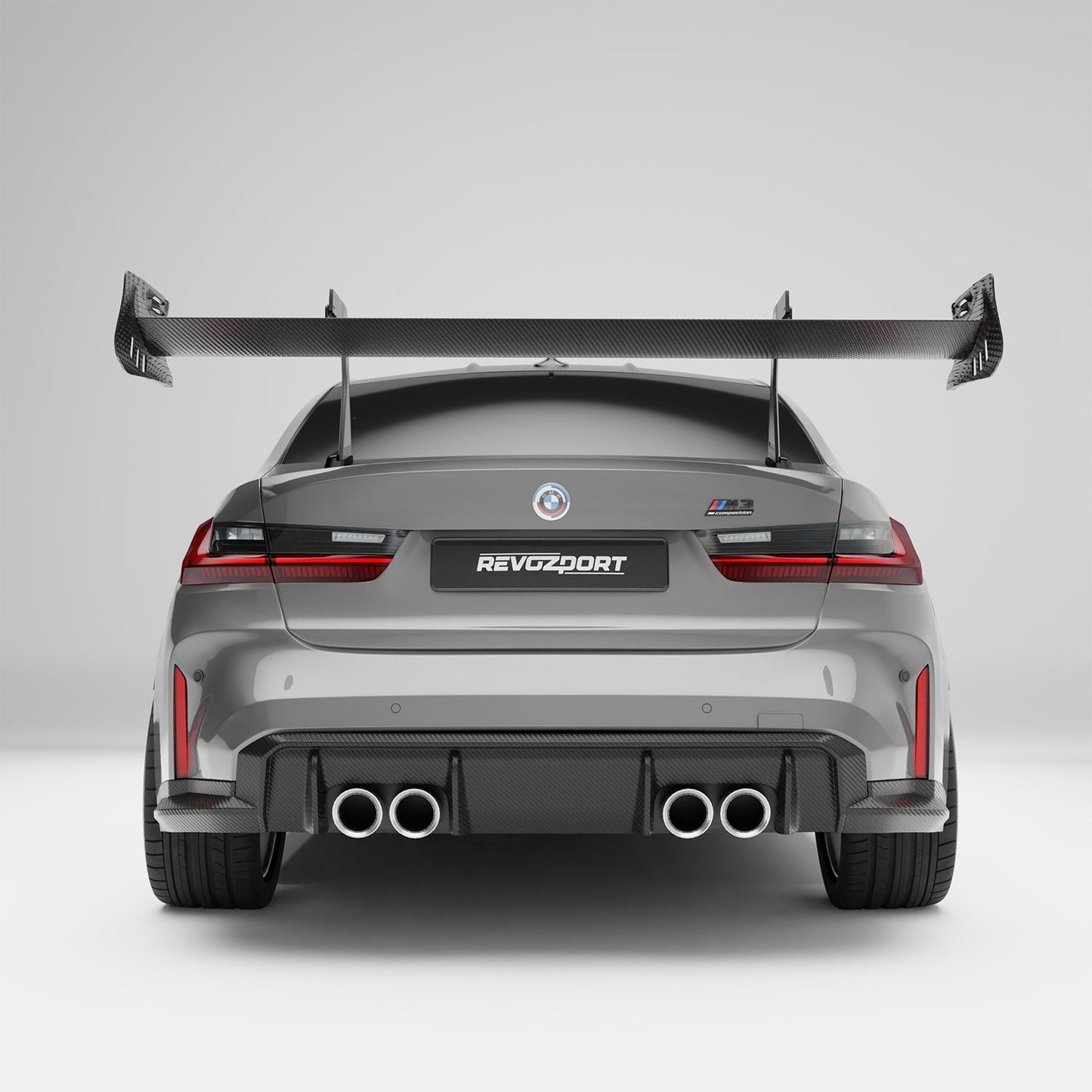 Revozport BMW M3 G80 SPA300 Carbon Fibre Rear Wing