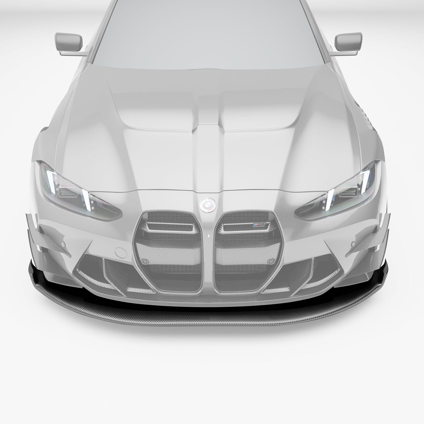 Revozport BMW M3 G80 Carbon Fibre Aero Front Splitter & Air Dam