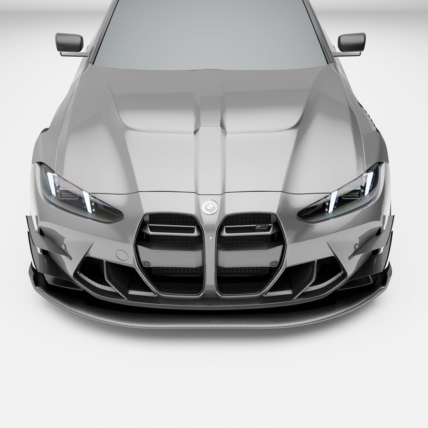 Revozport BMW M3 G80 Carbon Fibre Aero Front Splitter & Air Dam