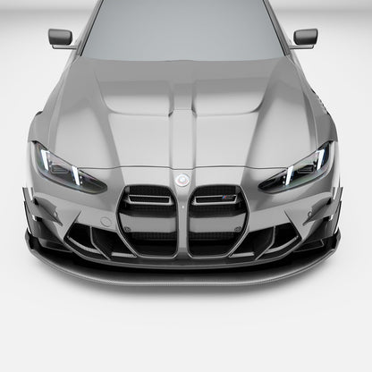 Revozport BMW M3 G80 Carbon Fibre Aero Front Splitter & Air Dam