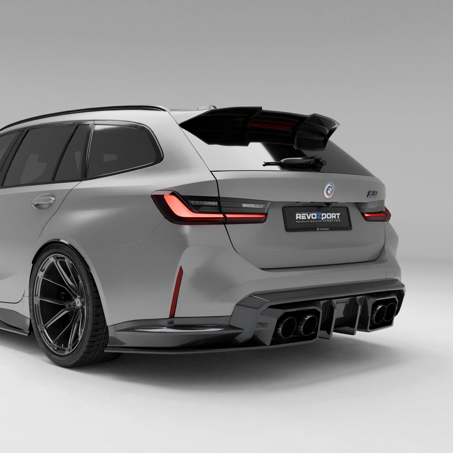 Revozport Carbon Fiber Rear Diffuser for BMW M3 G81