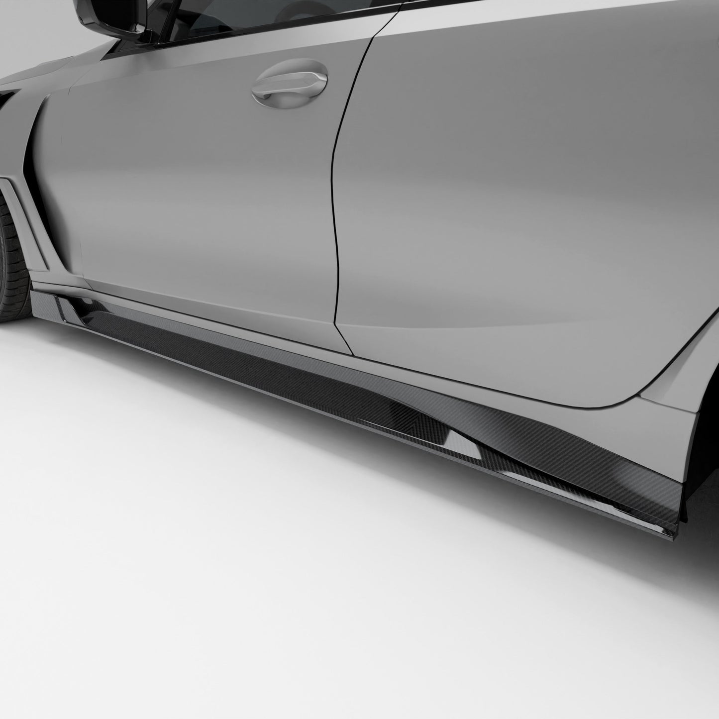 Revozport Carbon Fiber Side Skirts for BMW M3 G81
