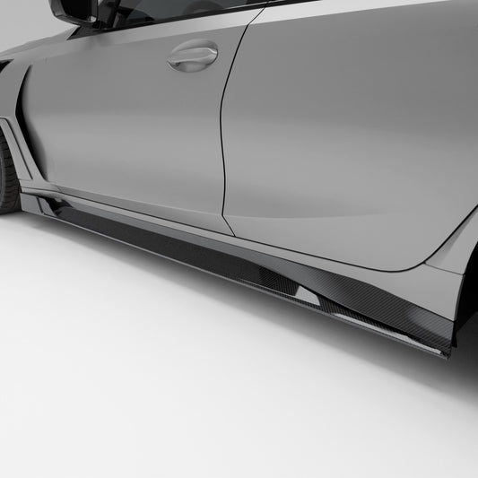 Revozport Carbon Fiber Side Skirts for BMW M3 G81