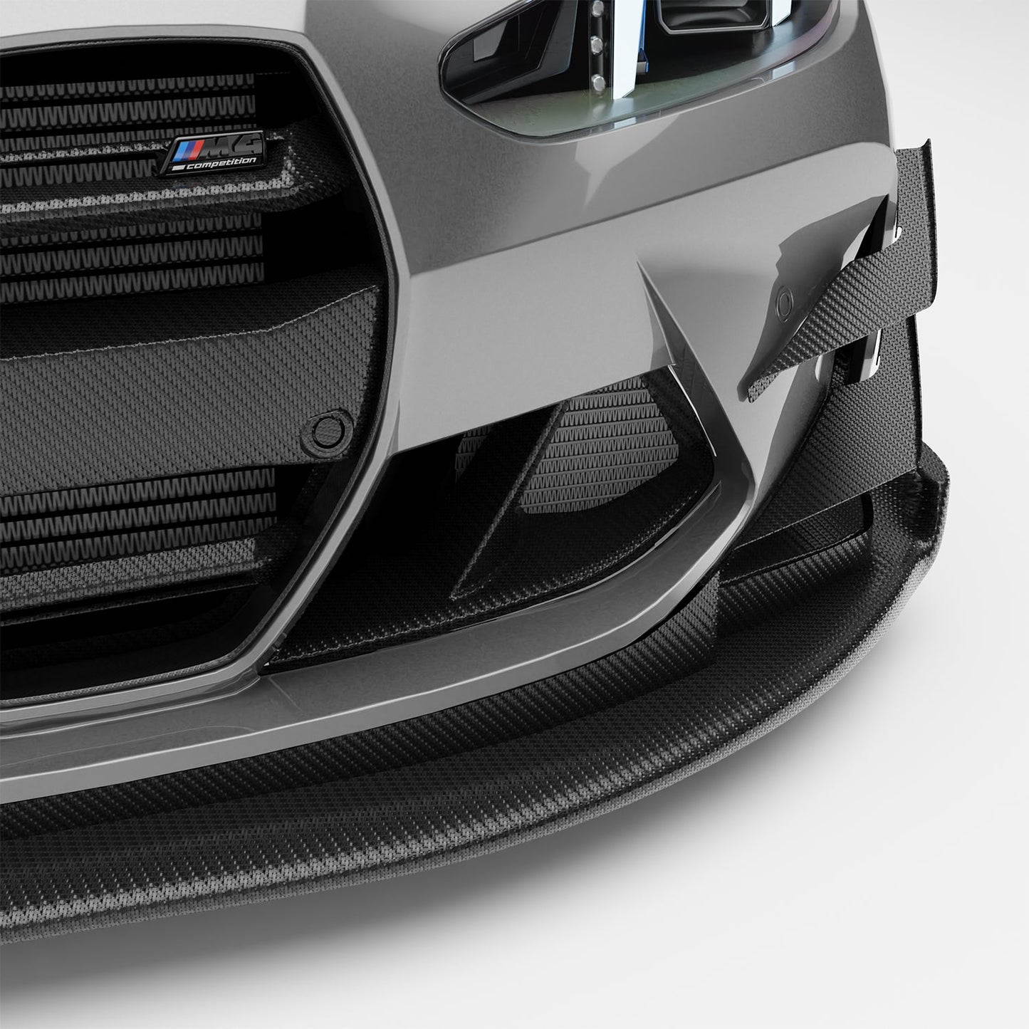 Revozport Carbon Fiber Front Bumper Inlets for BMW M4 G82