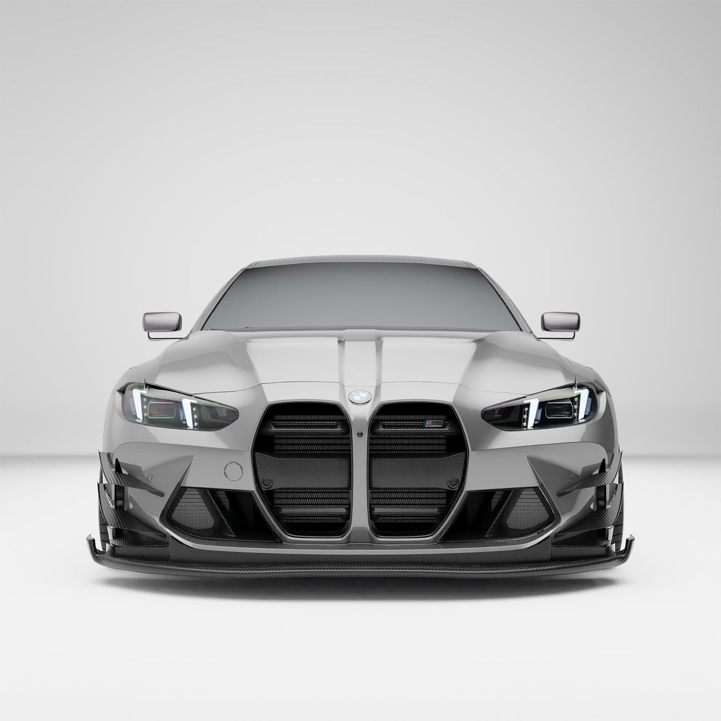 Revozport BMW M4 G82 Carbon Fibre Aero Front Grille (without ACC)
