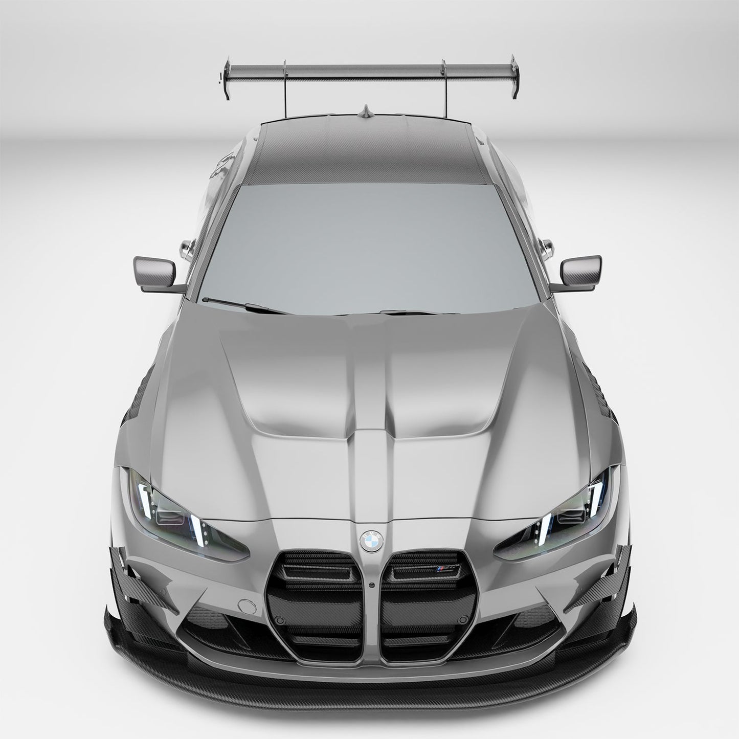 Revozport BMW M4 G82 Carbon Fibre Aero Front Grille (without ACC)