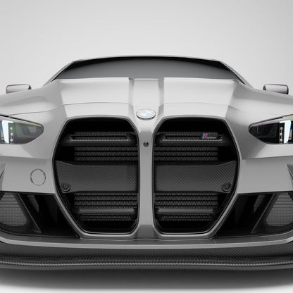 Revozport BMW M4 G82 Carbon Fibre Aero Front Grille (without ACC)