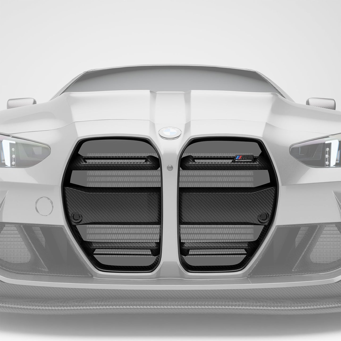 Revozport BMW M4 G82 Carbon Fibre Aero Front Grille (without ACC)