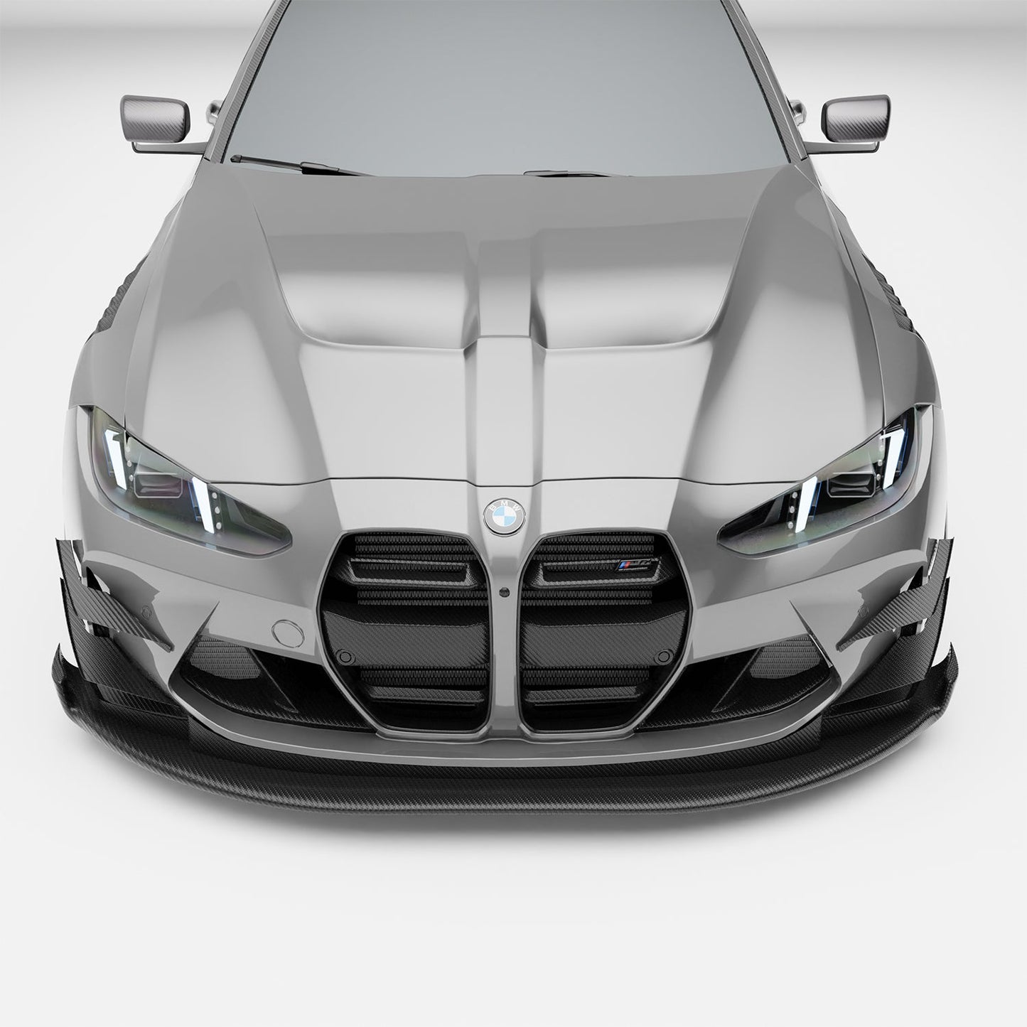 Revozport BMW M4 G82 Carbon Fibre Aero Front Grille (without ACC)