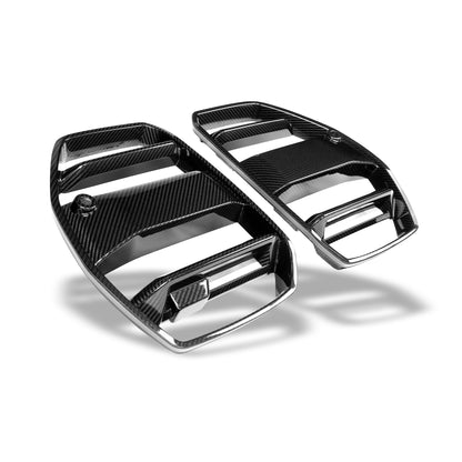 Revozport Carbon Fiber Front Grille for BMW M4 G82 (non-ACC)