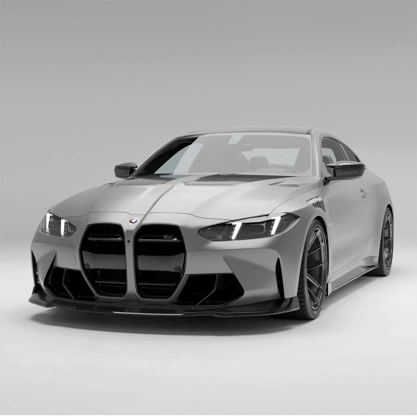 Revozport Carbon Fiber Front Lip for BMW M4 G82