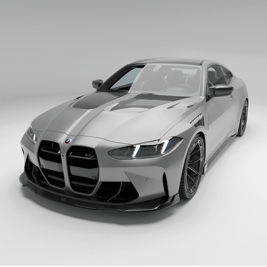 Revozport Carbon Fiber Front Lip for BMW M4 G82