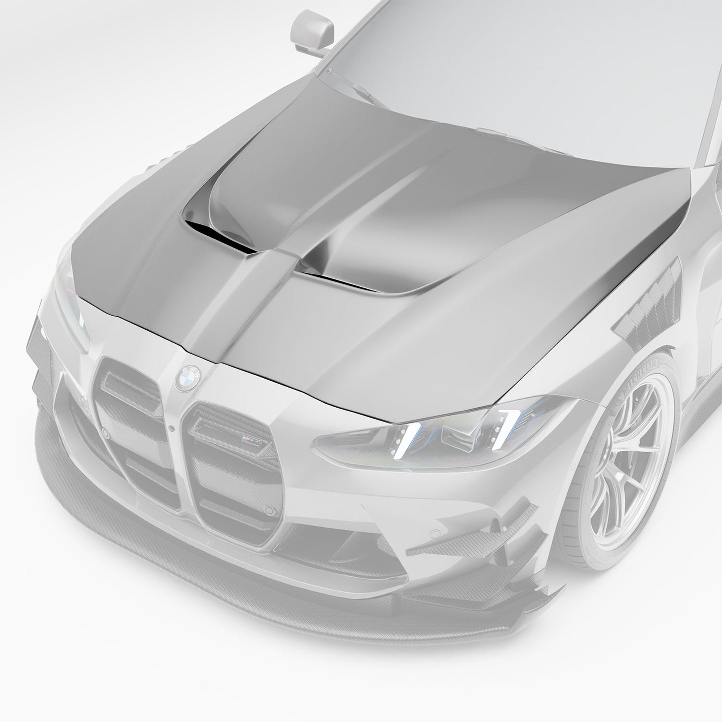 Revozport Carbon Fiber Aero Hood for BMW M4 G82