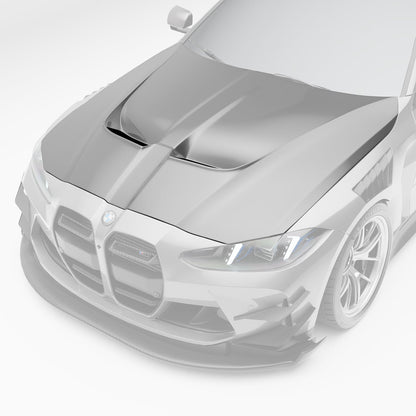 Revozport Carbon Fiber Aero Hood for BMW M4 G82