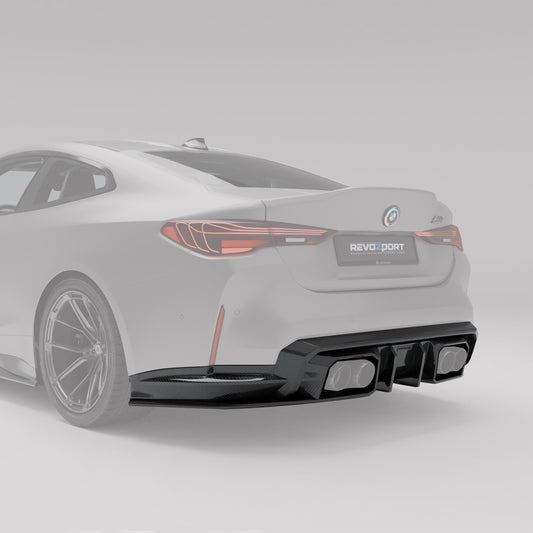 Revozport BMW M4 G82 Carbon Fiber Rear Diffuser