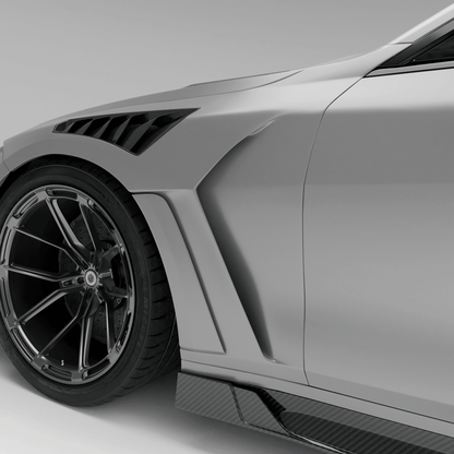 Revozport BMW M4 G82 Carbon Fiber Side Fenders