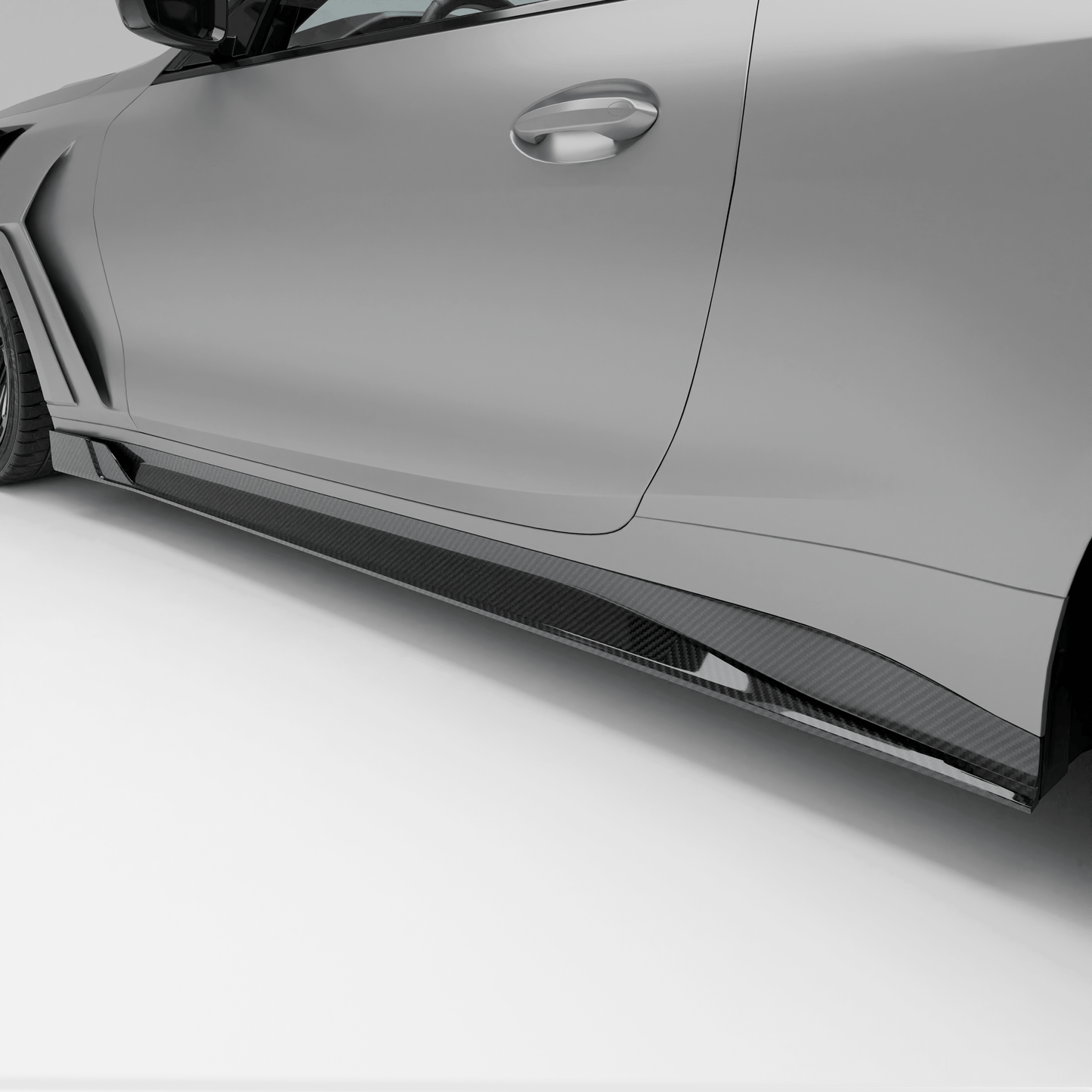 Revozport BMW M4 G82 Carbon Fiber Side Skirts