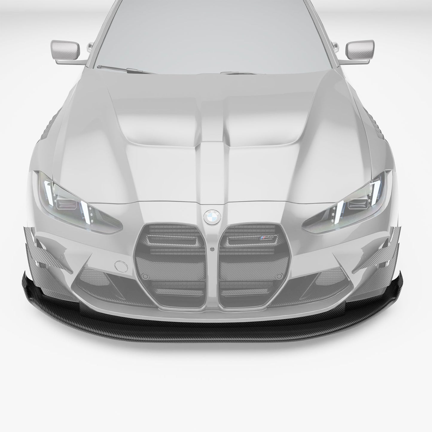Revozport Carbon Fiber Splitter & Air Dam for BMW M4 G82