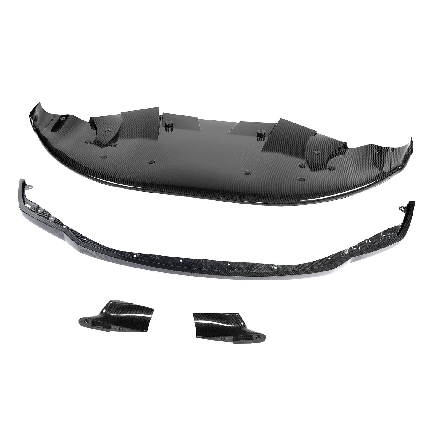 Revozport Carbon Fiber Splitter & Air Dam for BMW M4 G82
