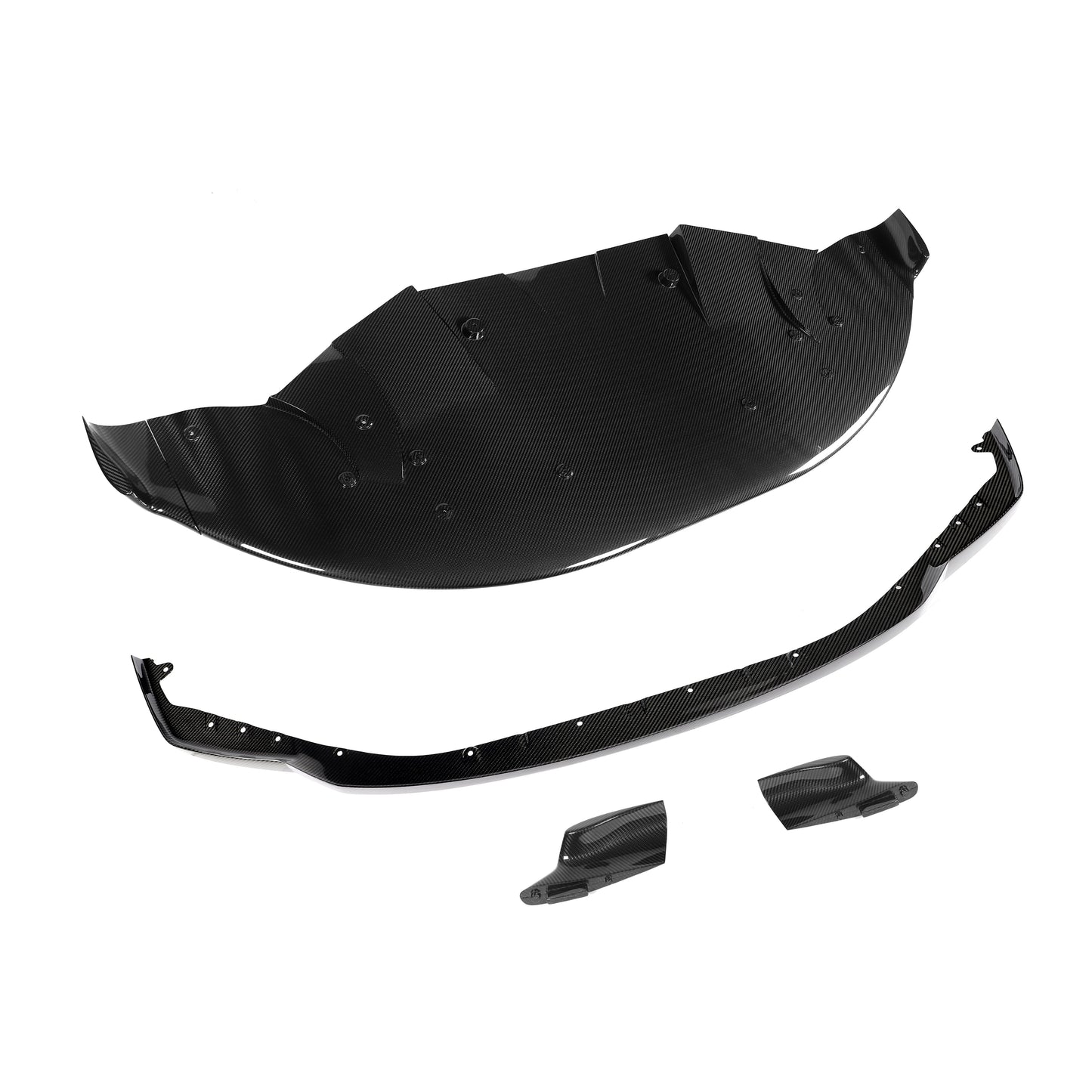 Revozport BMW M3 G80 Carbon Fibre Aero Front Splitter & Air Dam