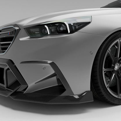 Revozport BMW M5 G90 Carbon Fiber Front Canards