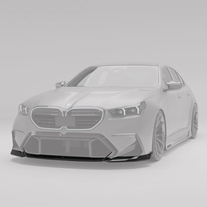 Revozport BMW M5 G90 Carbon Fiber Front Lip Splitter