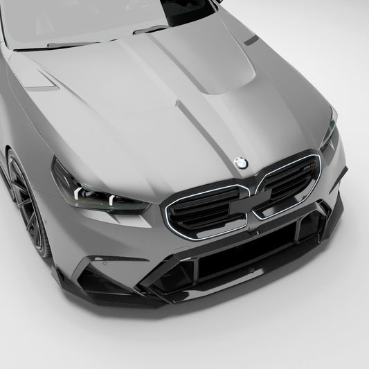 Revozport BMW M5 G90 Carbon Fiber Hood Engine Cover