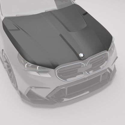 Revozport BMW M5 G90 Carbon Fiber Hood Engine Cover
