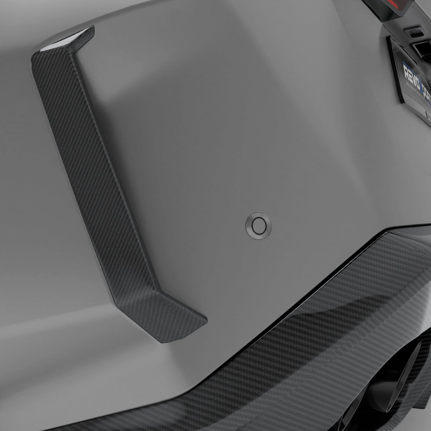 Revozport BMW M5 G90 Carbon Fiber Rear Canards