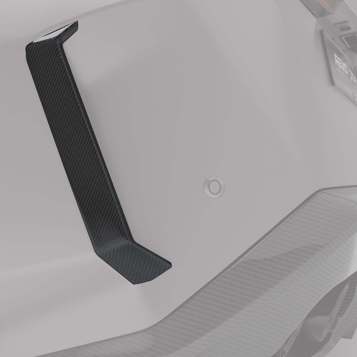 Revozport BMW M5 G90 Carbon Fiber Rear Canards
