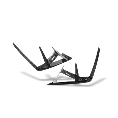 Revozport BMW M5 G90 Carbon Fiber Front Canards