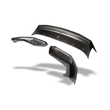 Revozport BMW M5 G90 Carbon Fiber Front Lip Splitter