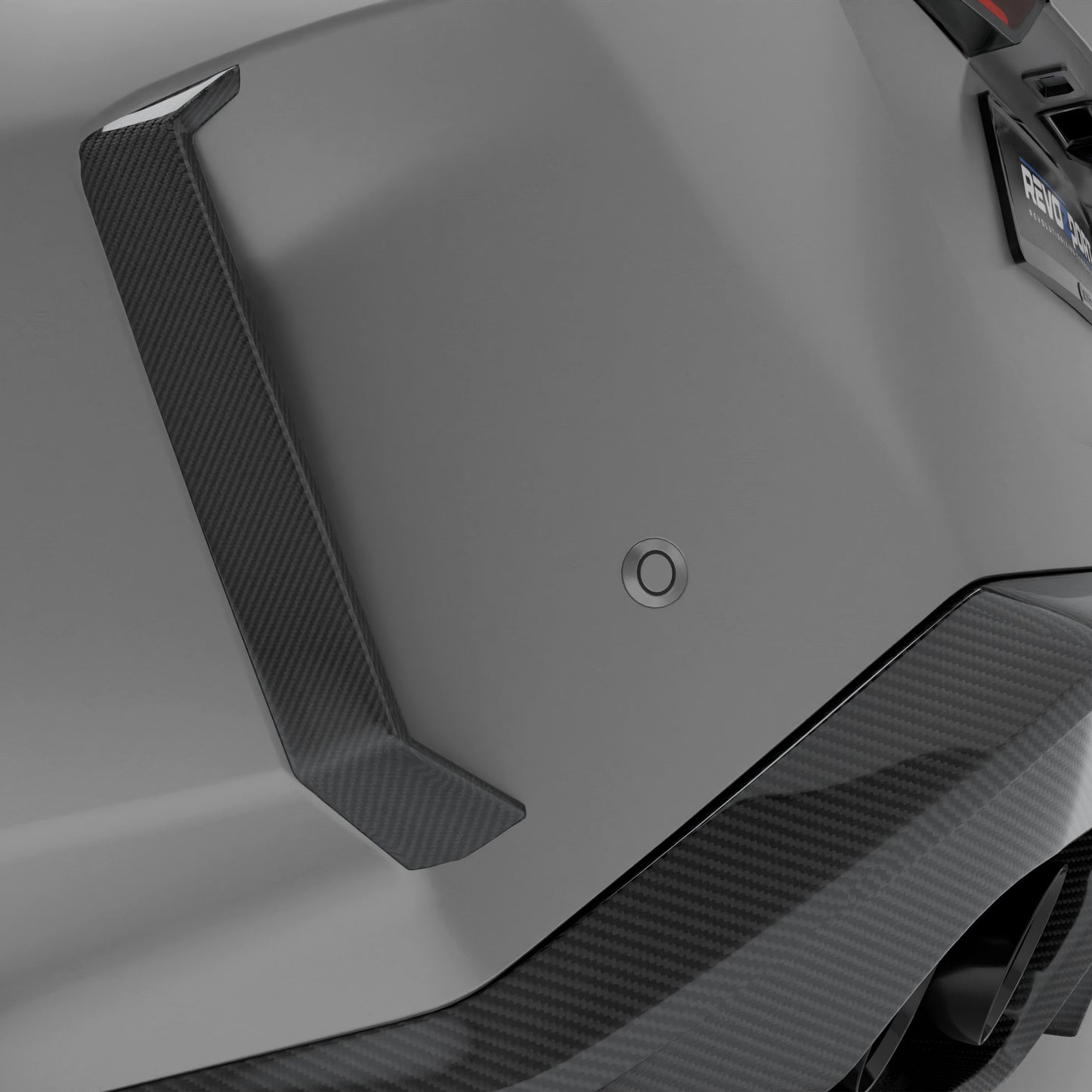 Revozport Carbon Fiber Rear Canards for BMW M5 G99