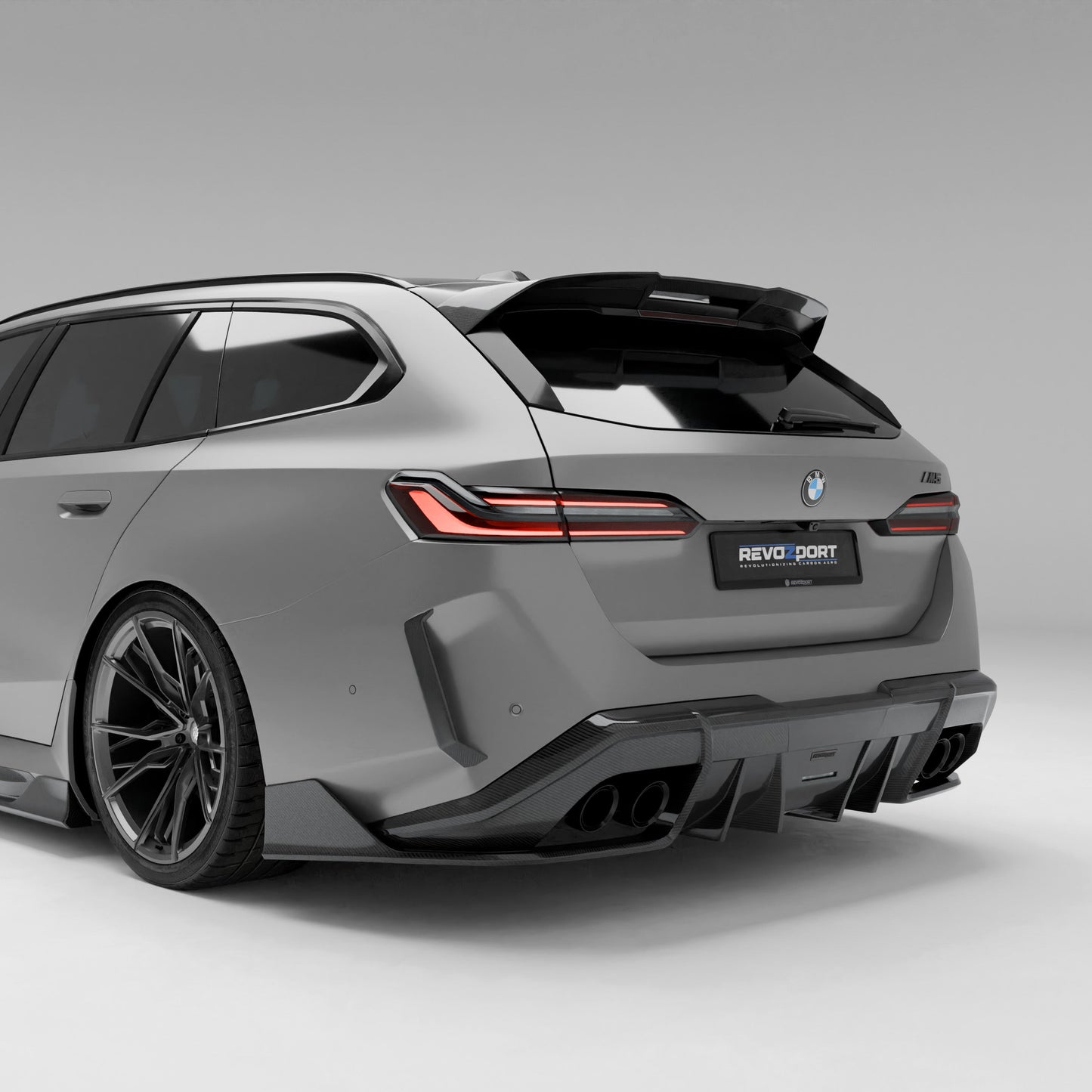 Revozport Carbon Fiber Rear Diffuser for BMW M5 G99