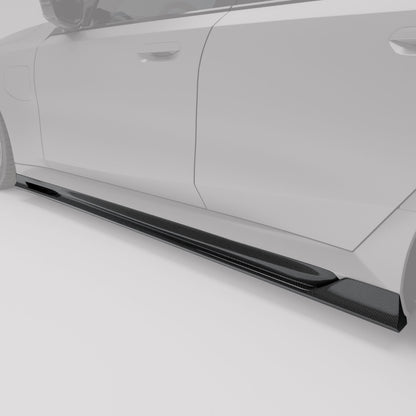 Revozport Carbon Fiber Side Skirts for BMW M5 G99