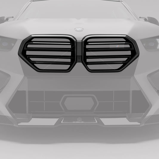 Revozport BMW X5M F95/X6M F96 Carbon Fiber Front Grille