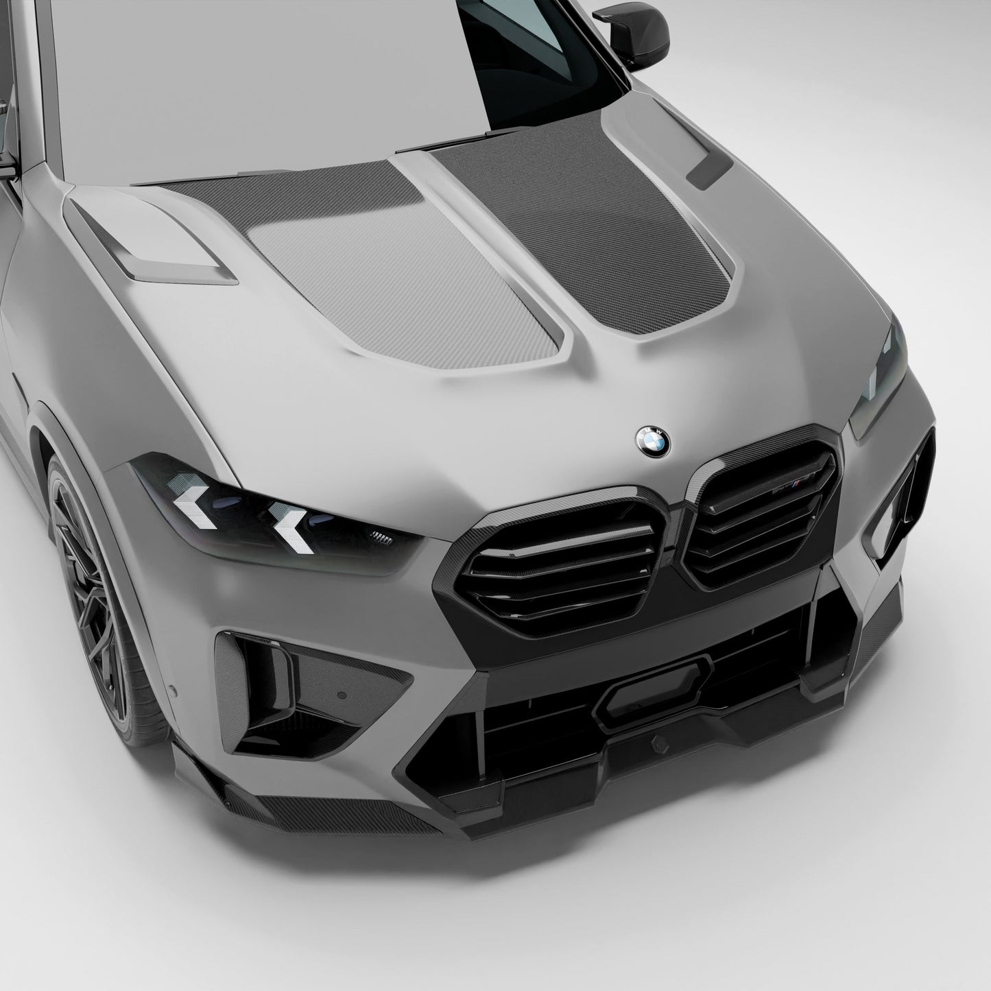 Revozport Carbon Fiber Hood for BMW X5M F95 LCI