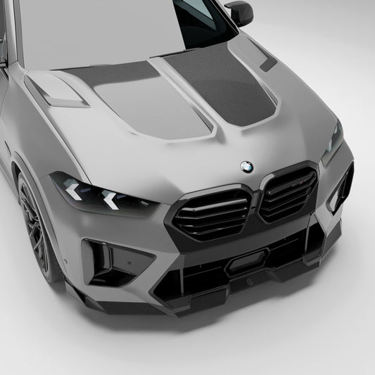 Revozport Carbon Fiber Hood for BMW X5M F95 LCI