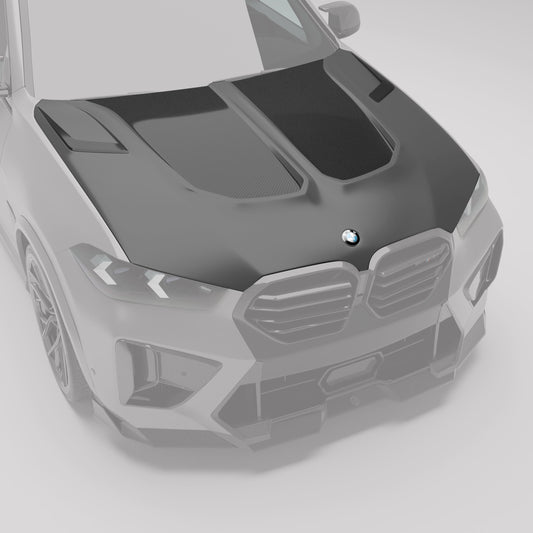 Revozport Carbon Fiber Hood for BMW X5M F95 LCI